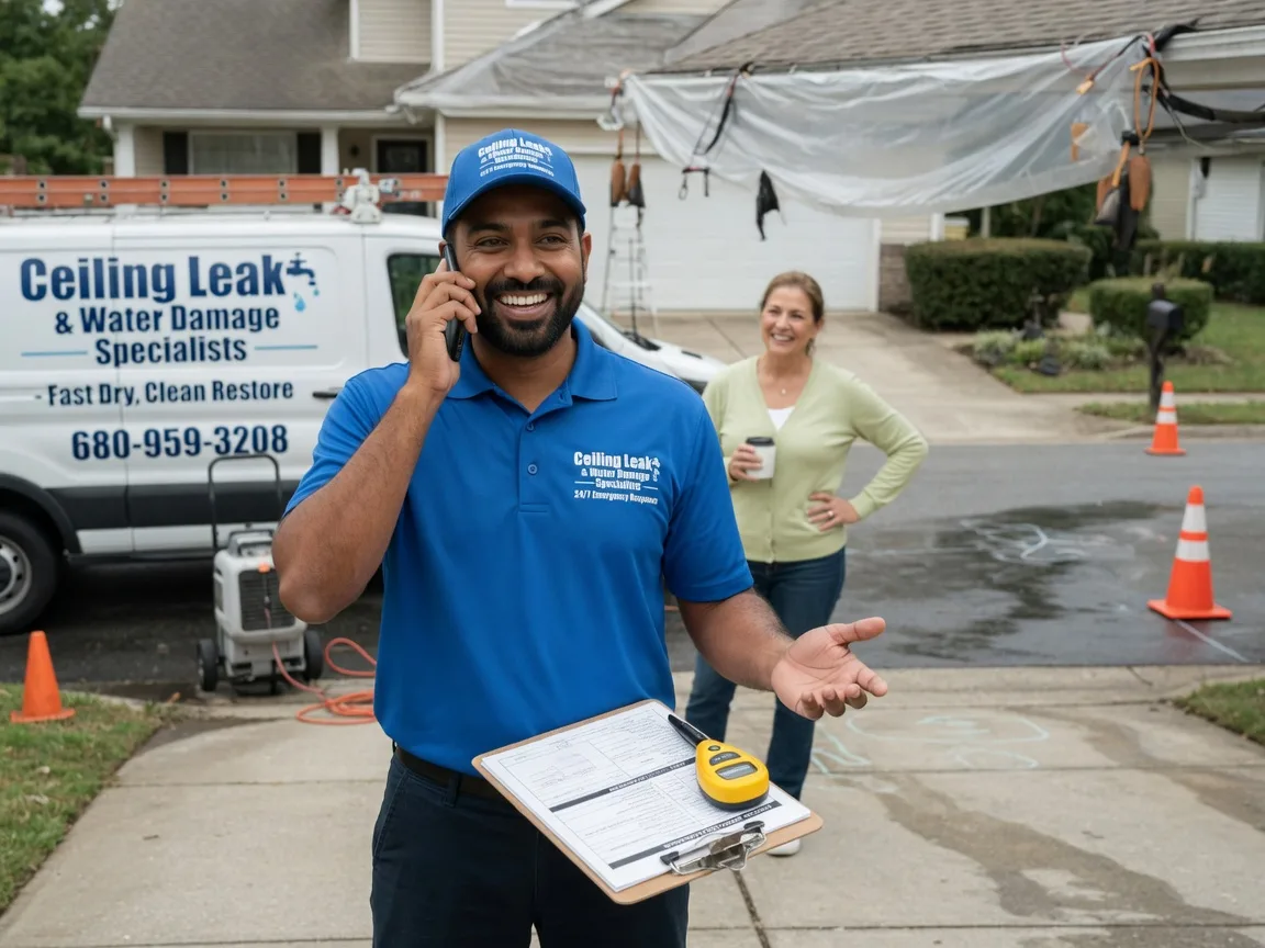 Ceiling Leak Cleanup Satsuma, AL FAQs